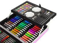 145Pcs Premium Girls Themed Kids Painting Kit Briefcase