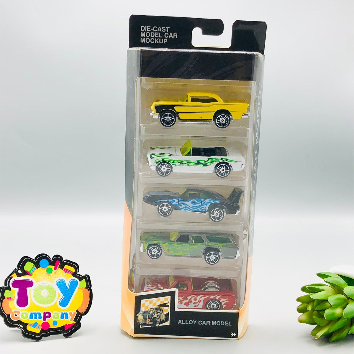 5Pcs Diecast Mini Model Cars Set - Assortment