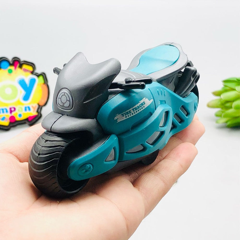 Mini ABS Inertial Motorcycle Toy - 1Pc