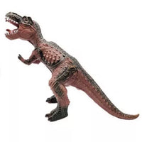 66cm Kids Realistic Dinosaur Rubber Toy With Light & Sound