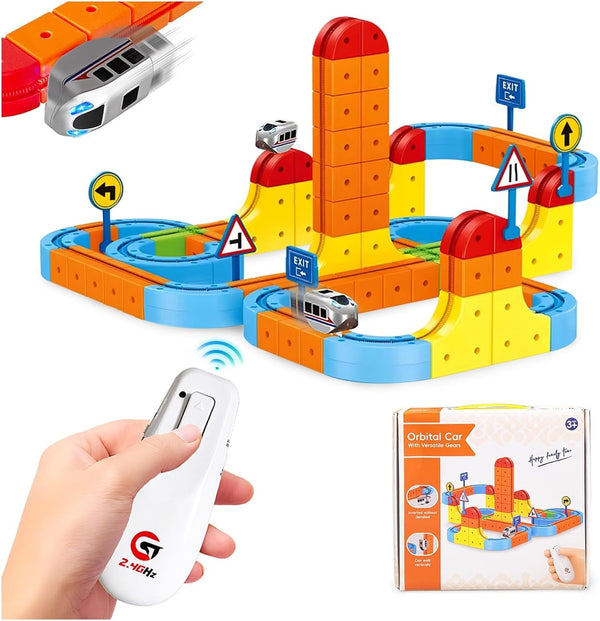 147Pcs Remote Control Orbital Train Track Set