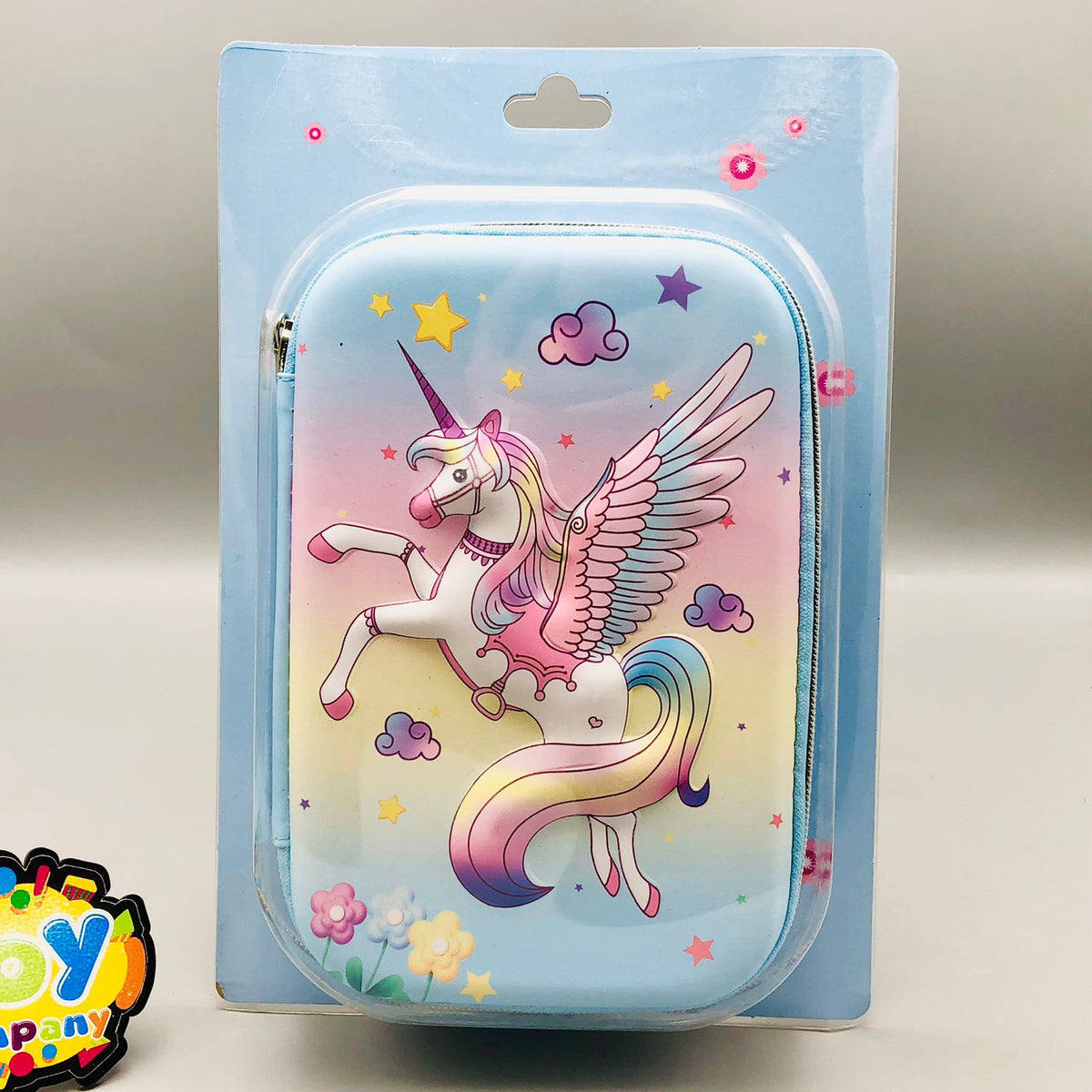 Unicorn Theme Kids Jumbo Pencil Pouch