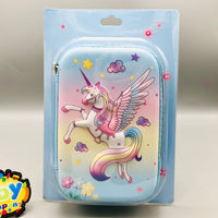 Unicorn Theme Kids Jumbo Pencil Pouch