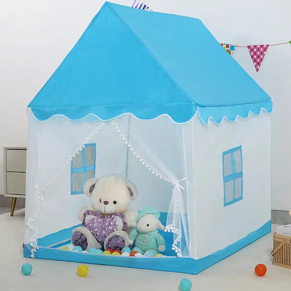 Castle Paradise Play Tent House 100"120"135"cm - Blue