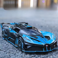 1:24 Diecast Bugatti Bolide Model Car With Smoke