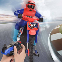 2.4GHz RC Stunt Spray Motorbike