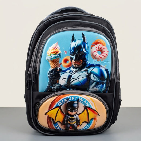 14 Inch 3D Shell Batman Backpack