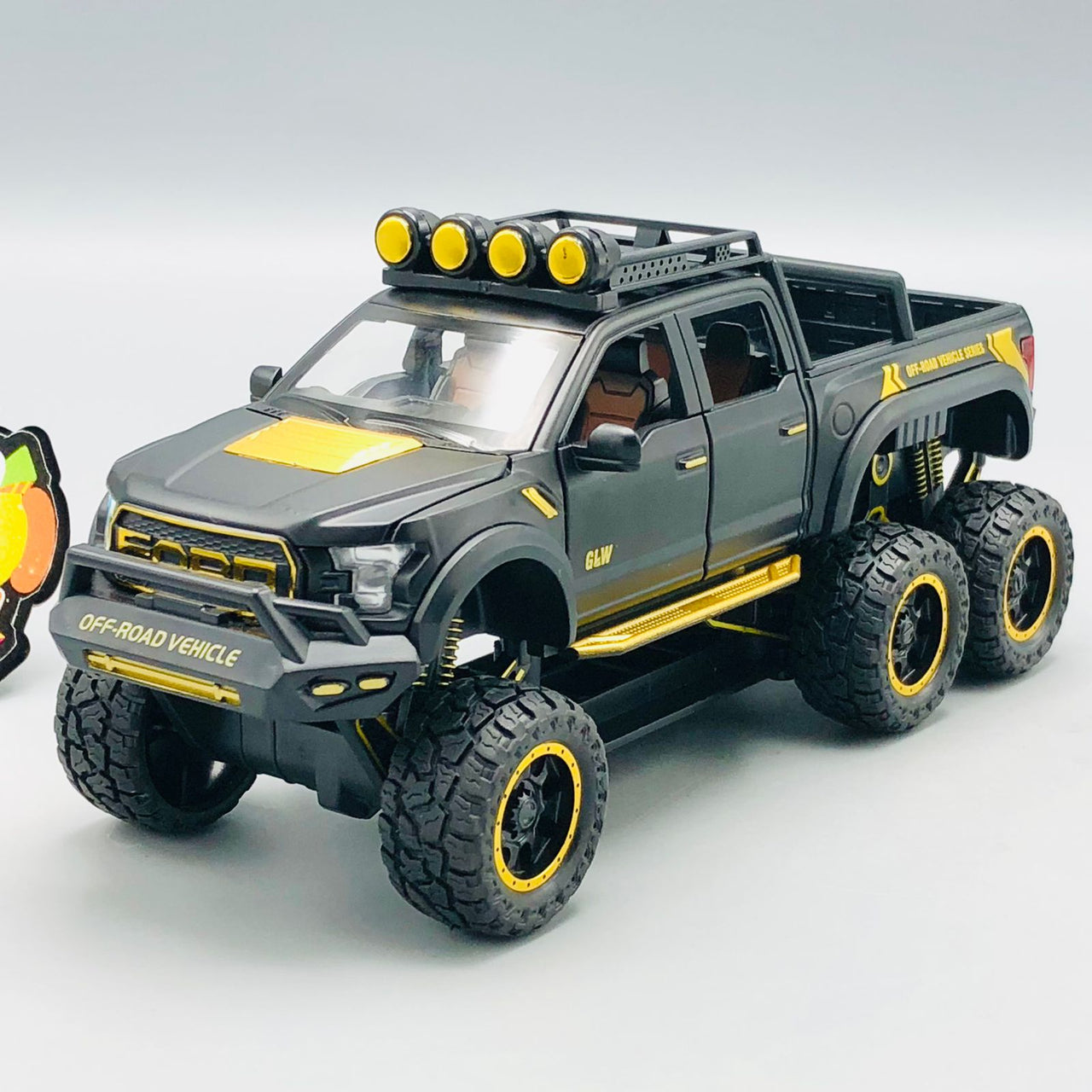 1:24 Diecast Ford Raptor Off-Road Pickup Truck
