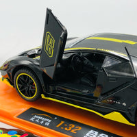 1:32 Diecast Lamborghini Centenario With Acrylic Display Box - Black