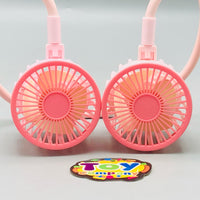 Rechargeable Simple & Stylish Three Speed Neck Fan