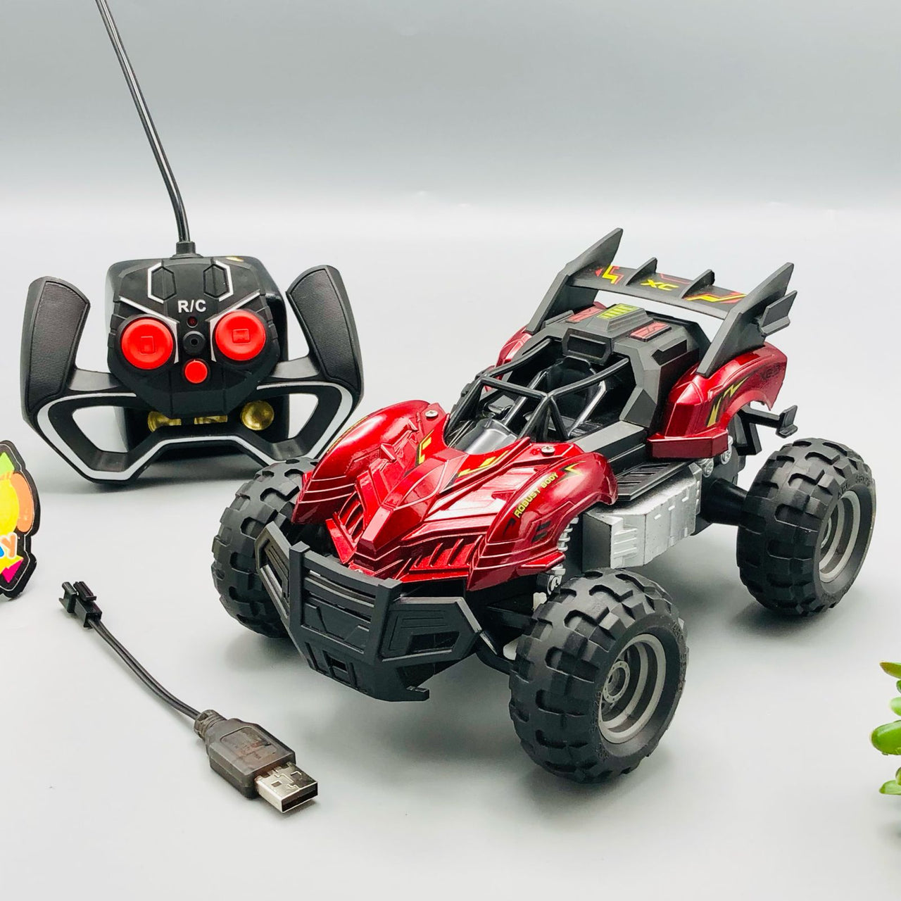 RC Diecast Robust Body Racing Off-Road Vehicle