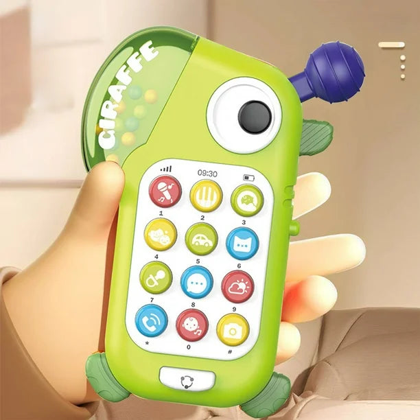 Multi-functional Baby Puzzle Phone With Light & Sound
