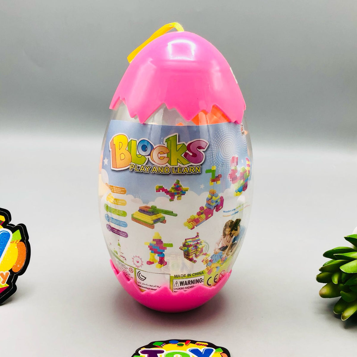 50Pcs Mini Egg Building Blocks
