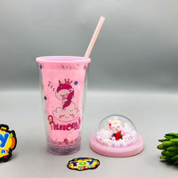 Premium Glitter Unicorn Water Mug With Cool Lights