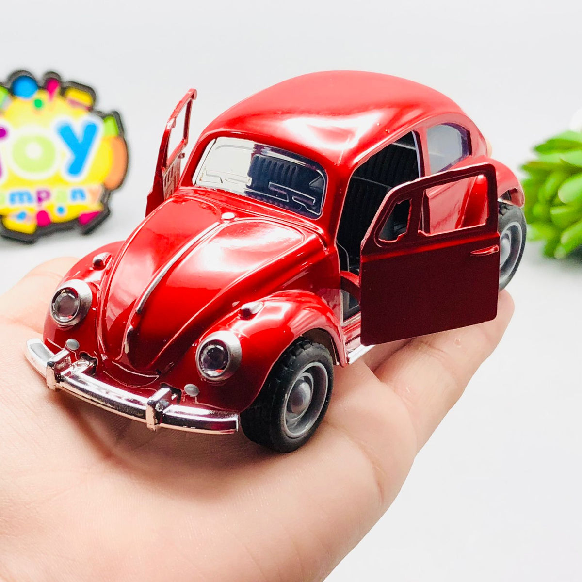 1:43 Mini Diecast Volkswagen Beetle Model - Minor Fault