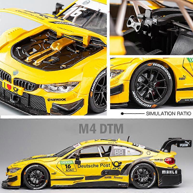 1:24 Diecast BMW M4 DTM H&R Official Licensed Model Car