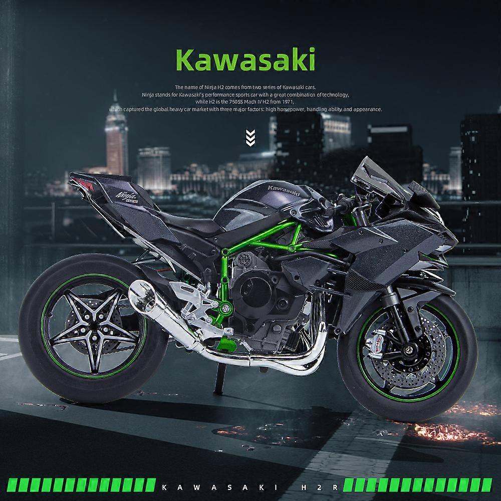 1:9 Diecast Kawasaki Ninja H2R Model Bike