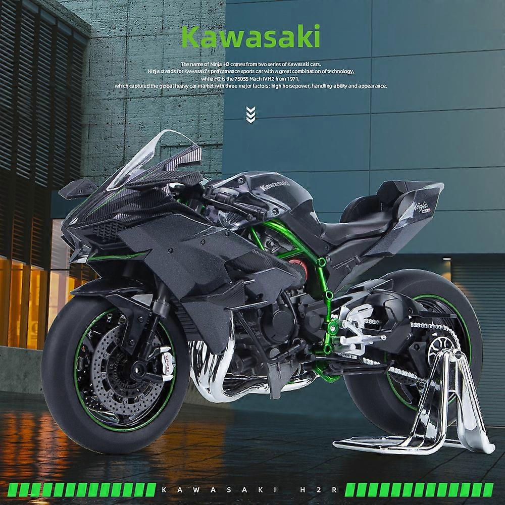 1:9 Diecast Kawasaki Ninja H2R Model Bike