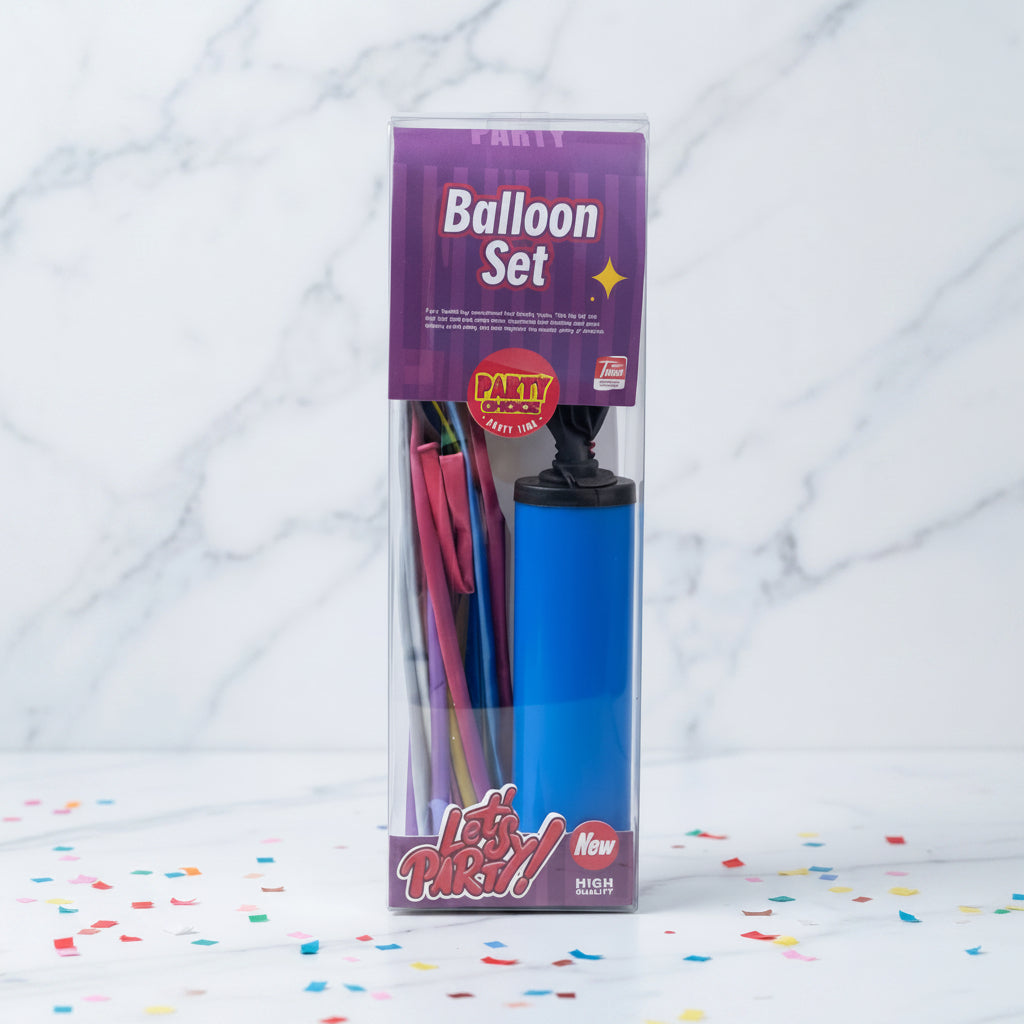 15Pcs Latex Party Balloon With Pump