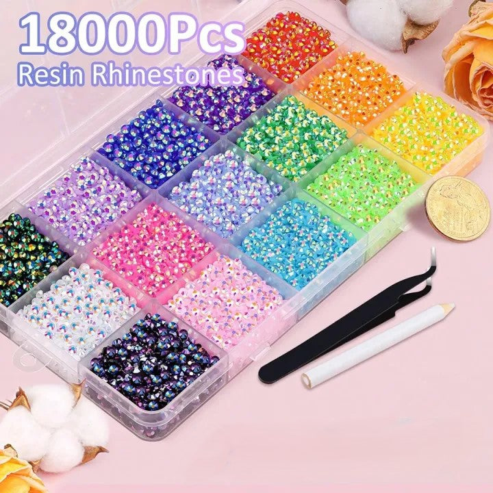 DIY 15 Color Diamond Art Kit 