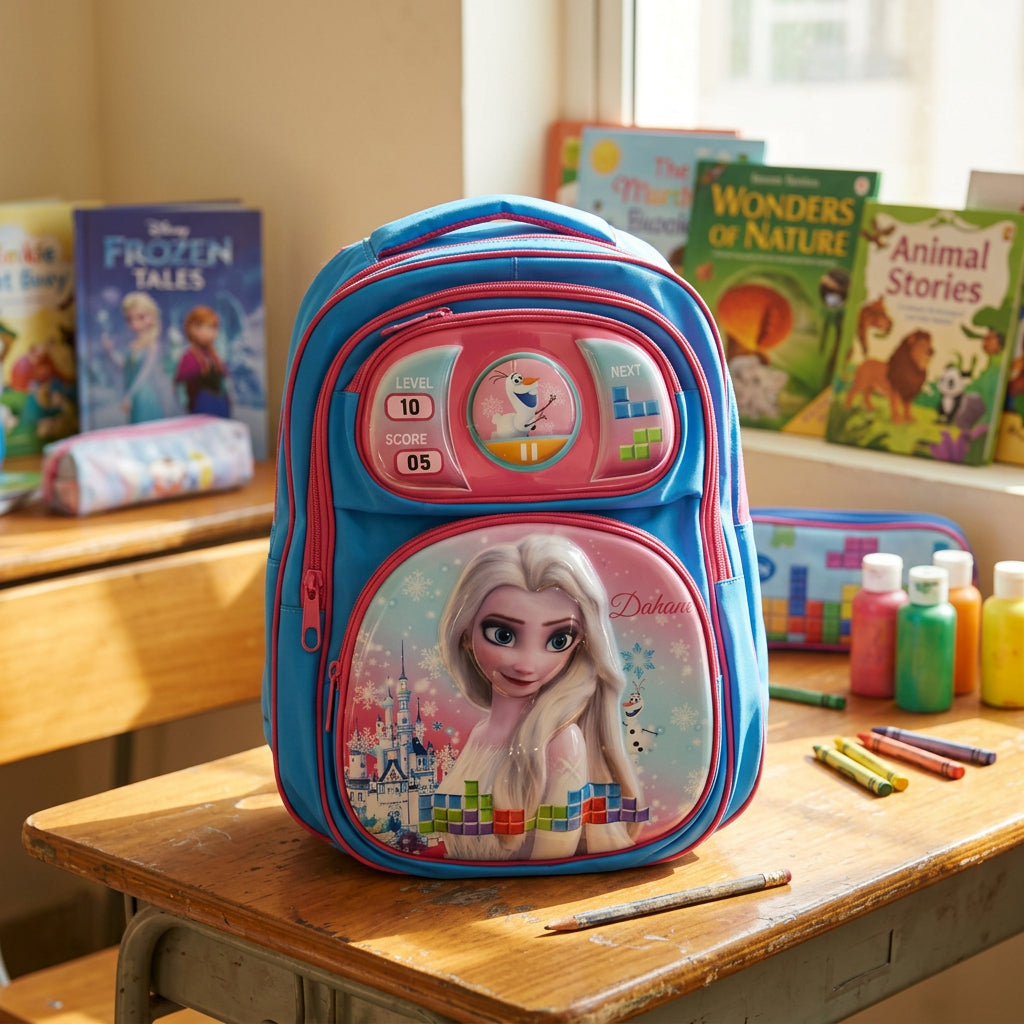 15 Inch Frozen Hard Shell Backpack
