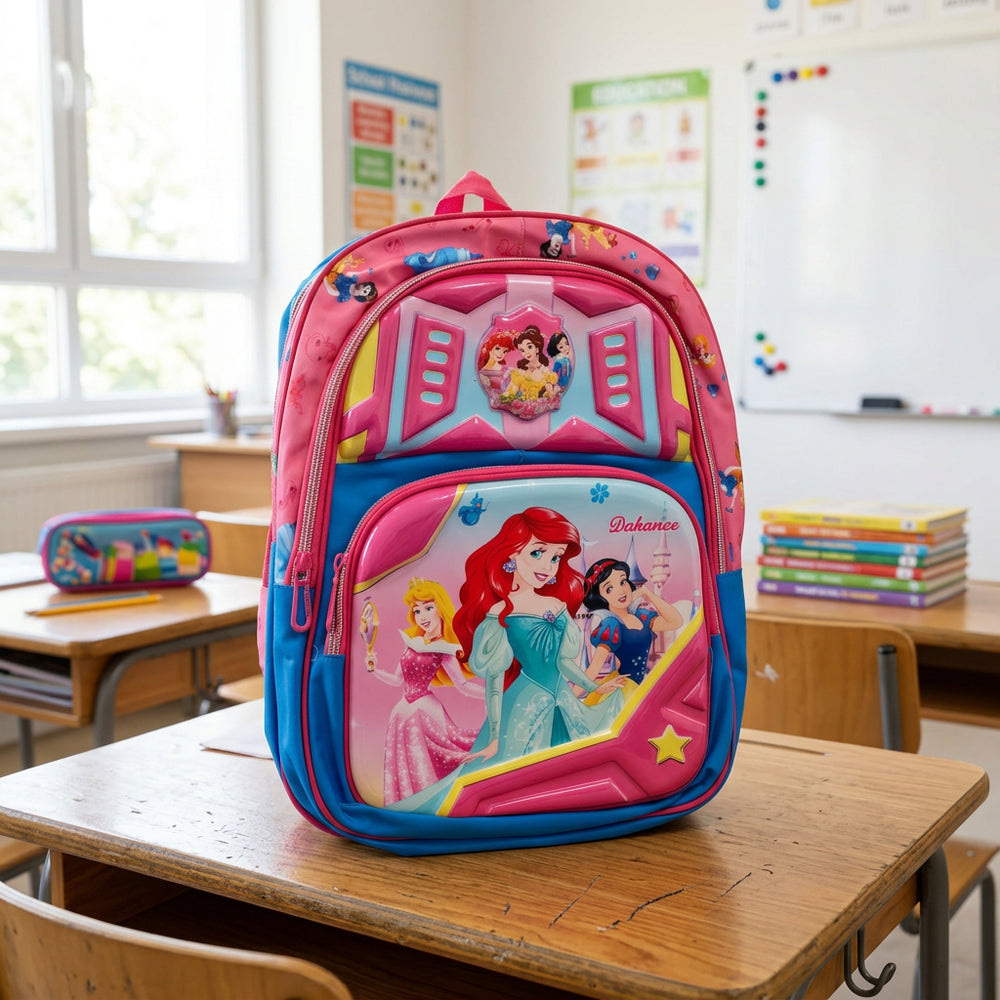 15 Inch Princess Hard Shell Backpack