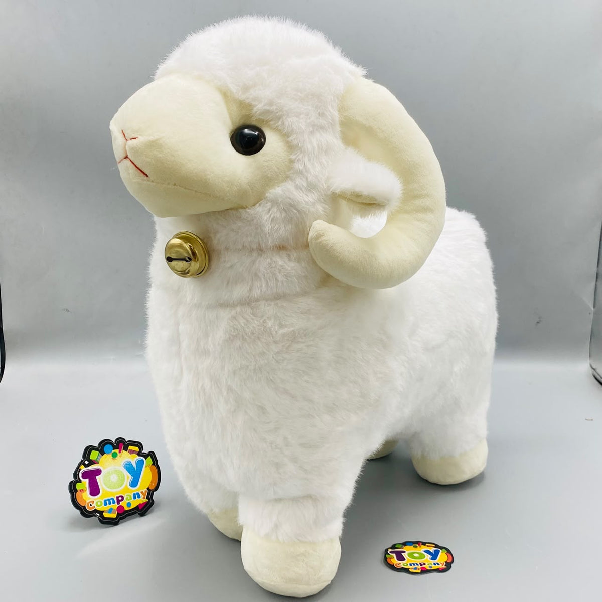  15 Inch Premium Sheep Stuff Toy - White