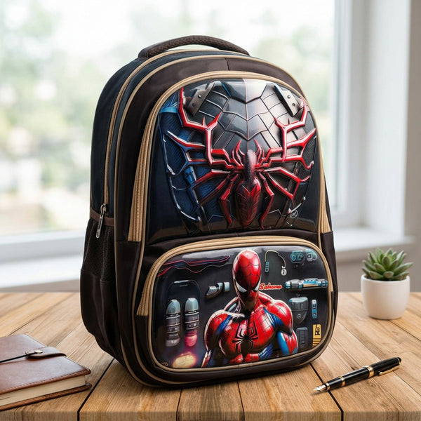 15 Inch Spiderman Hard Shell Backpack