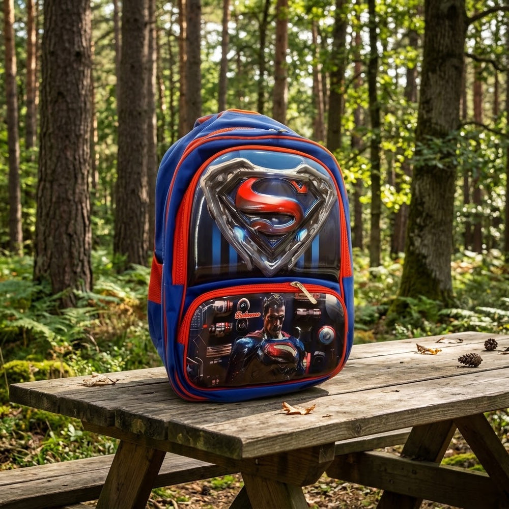 15 Inch Superman Hard Shell Backpack