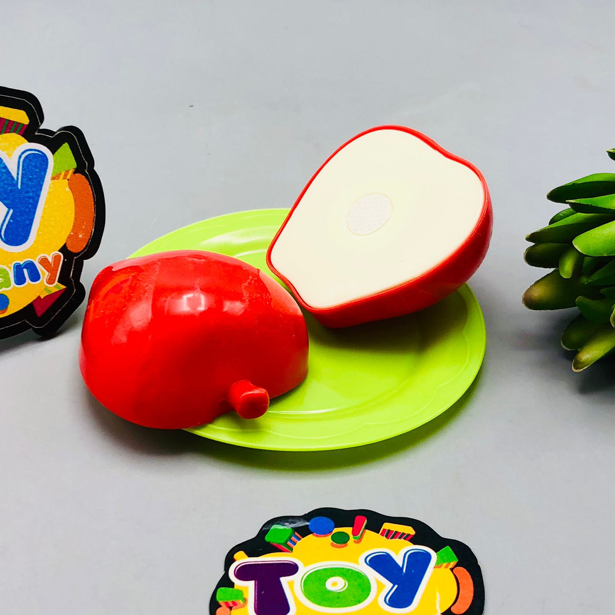 9Pcs Pretend Play Fruits Cutting Set