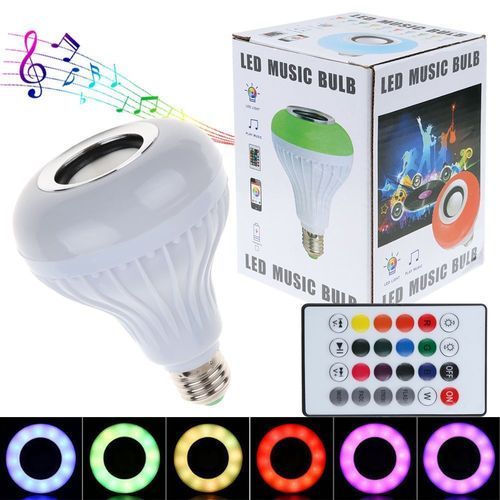 RC Wireless Disco Audio LED Bulb