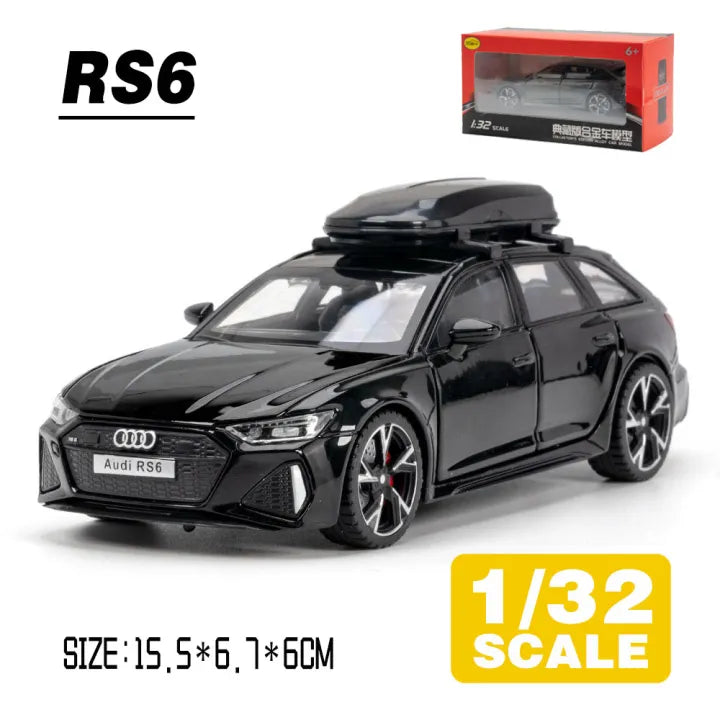 1:32 Diecast Metal Audi RS6 Model Car
