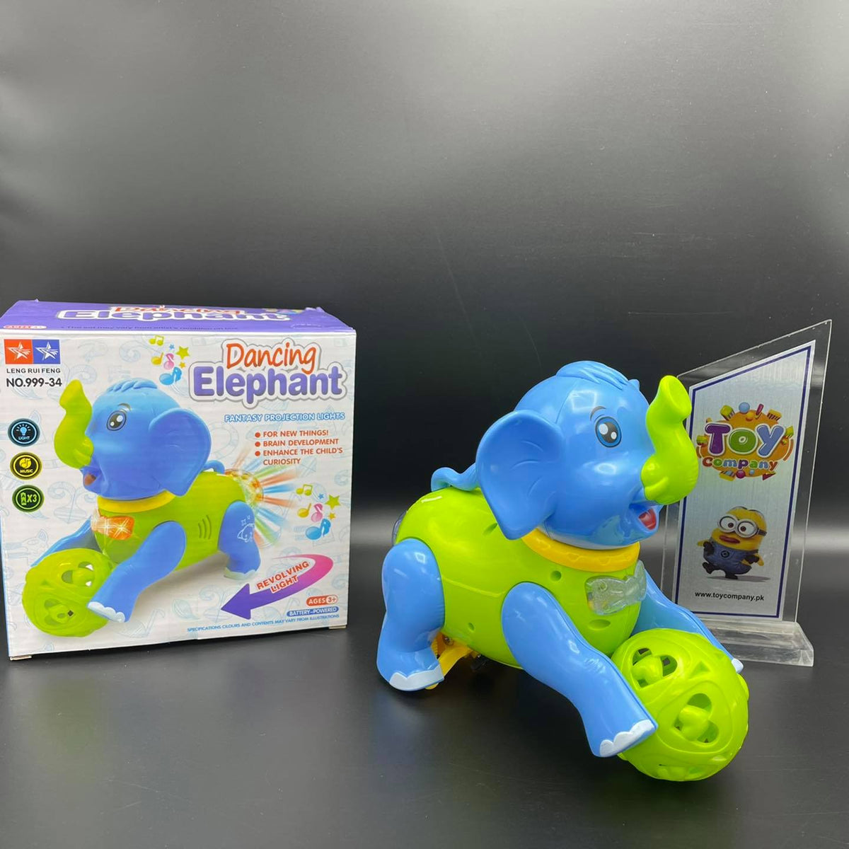 Dancing Elephant with Lights & Sound