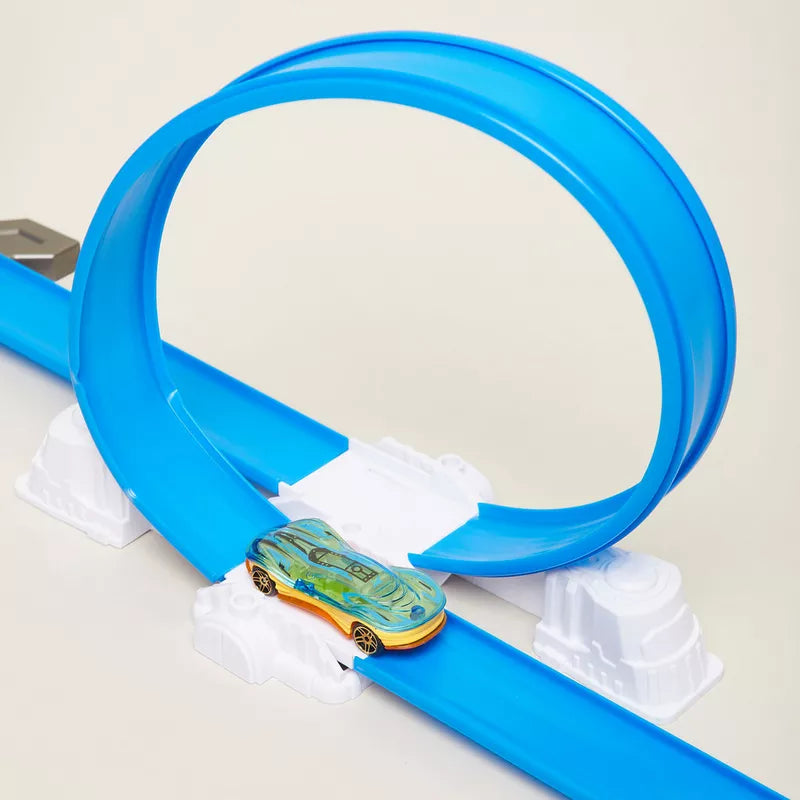 DIY Manual Ejection Track Set With 1Pc Car