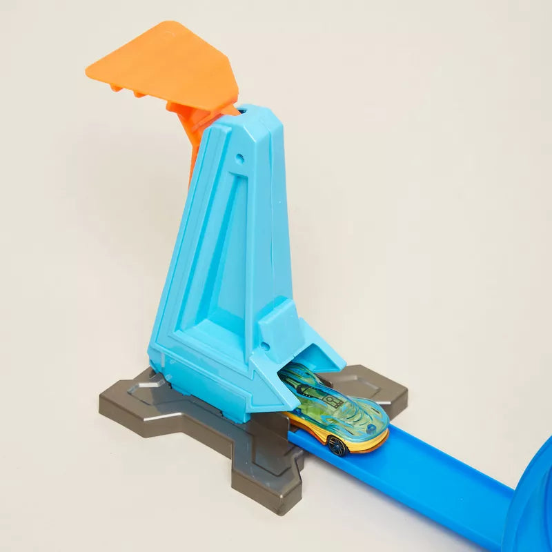 DIY Manual Ejection Track Set With 1Pc Car
