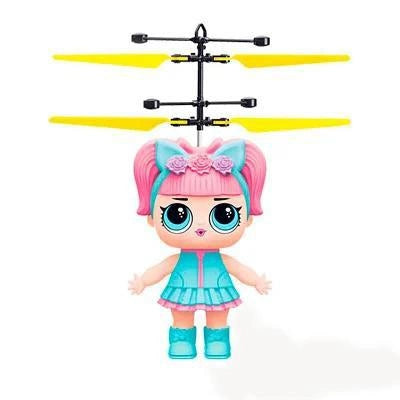 Infrared Induction Flying Girl