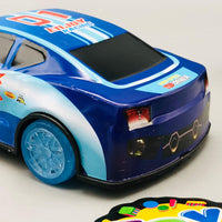 Diecast Electric Racing Car With Light & Music - 1Pc
