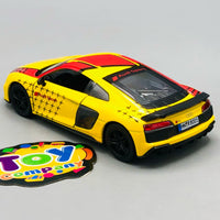 1:36 Kinsmart 2020 Audi R8 Coupe Livery Edition