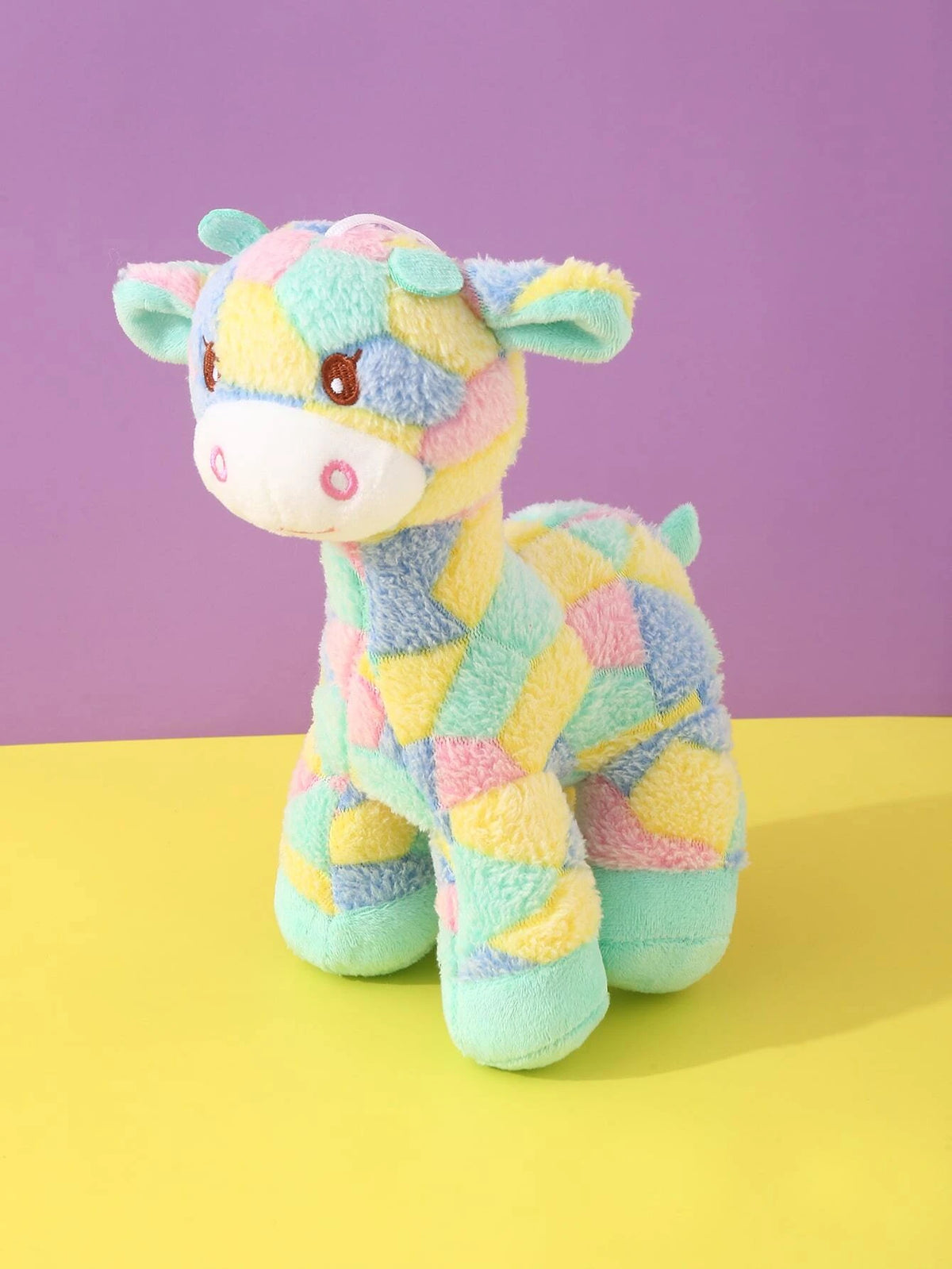 8* Inches Rainbow Giraffe Stuff Toy