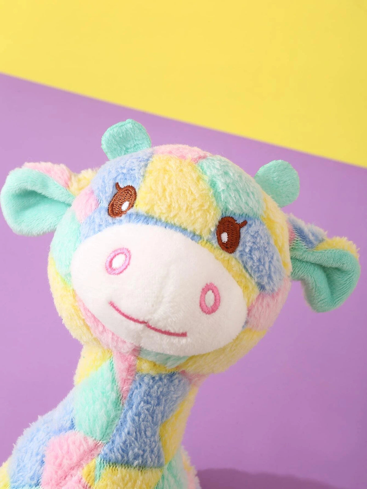 8* Inches Rainbow Giraffe Stuff Toy