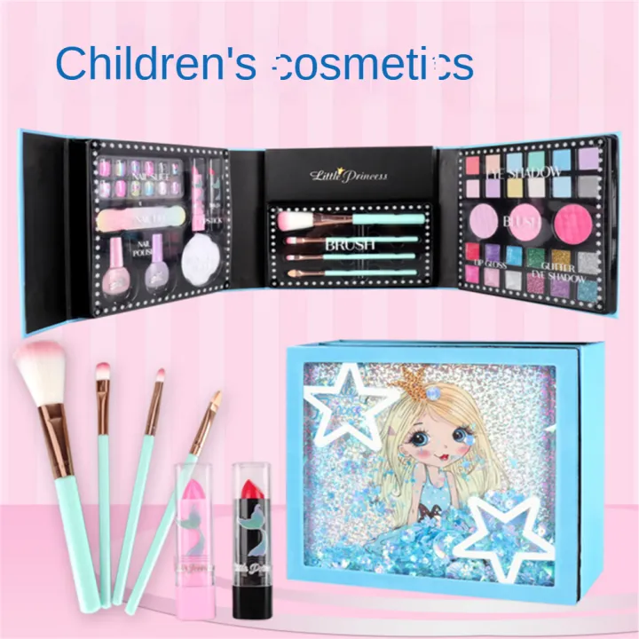 Realistic Little Princess Unique Makeup Kit-50 Pcs
