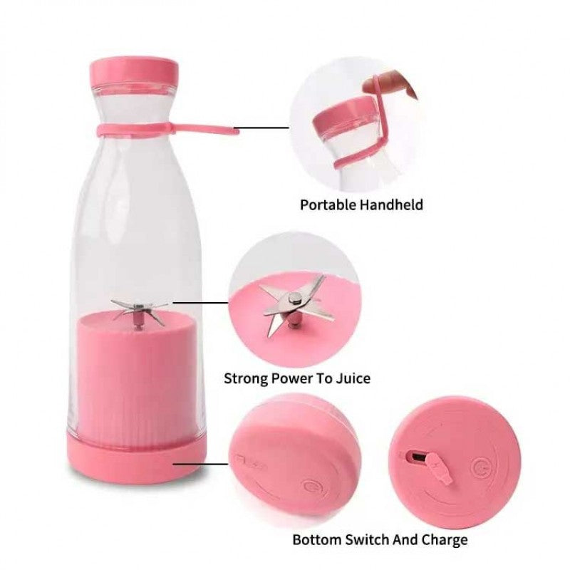 Electric Mini Portable Juicer With USB Charger