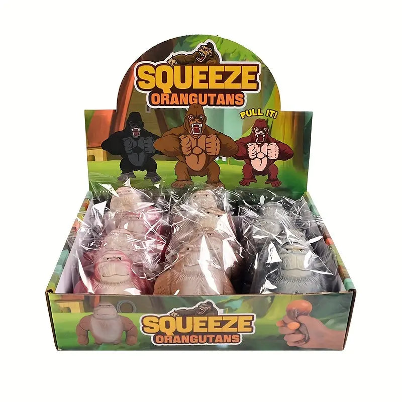 Squeeze Stretchy Gorilla Anti Stress Toy