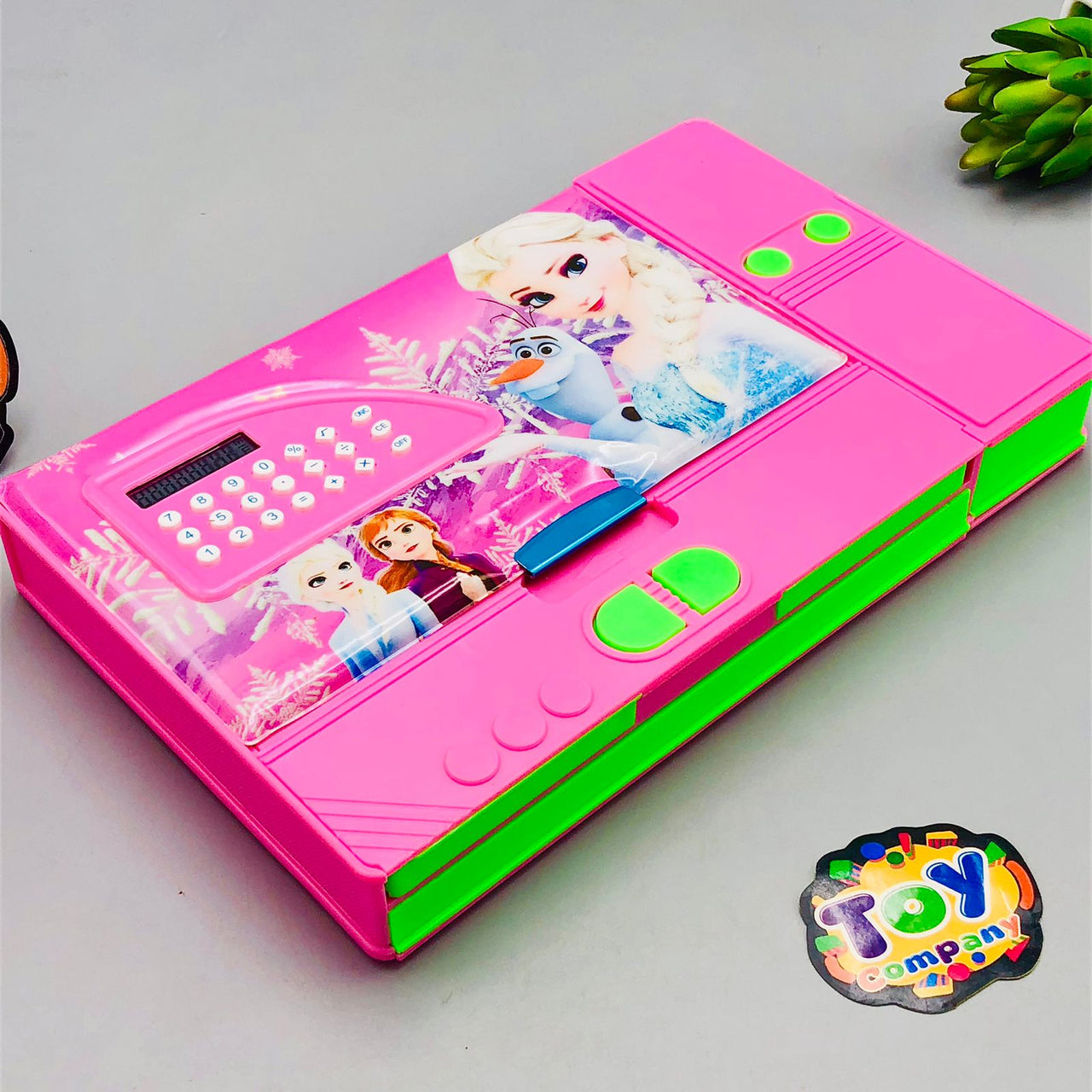 Jumbo Geometry Box With Calculator For Girls - Assortment