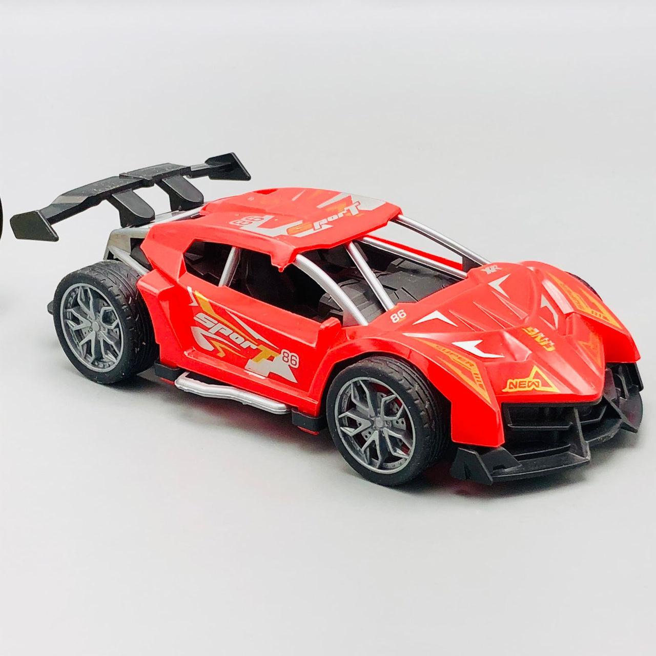ABS Friction Pullback Racing Car - 1Pc
