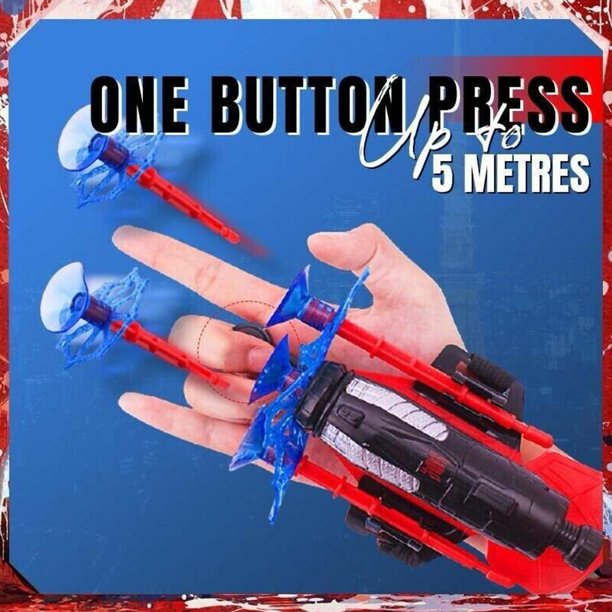 Spiderman Web Shooter Dart Blaster