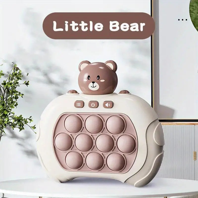 Multi-Modes Electronic Bear Pop Puzzle Game Machine
