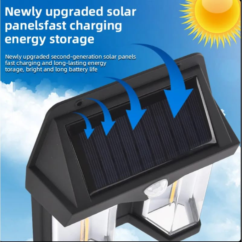 Solar Sensor Light Lamp - Human Body Induction