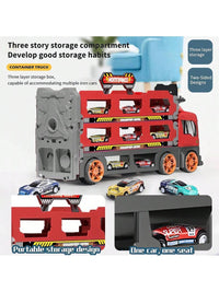 Deformation Ejection Truck Slide Drive - 6 Metal Cars