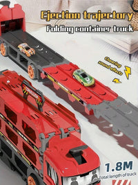 Deformation Ejection Truck Slide Drive - 6 Metal Cars